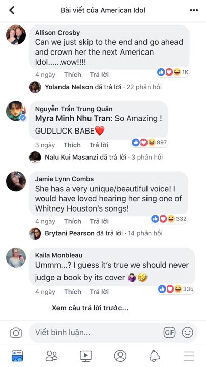 Khán giả Mỹ: 'Không cần phải thi nữa, Minh Như chính là American Idol tiếp theo' ảnh 2