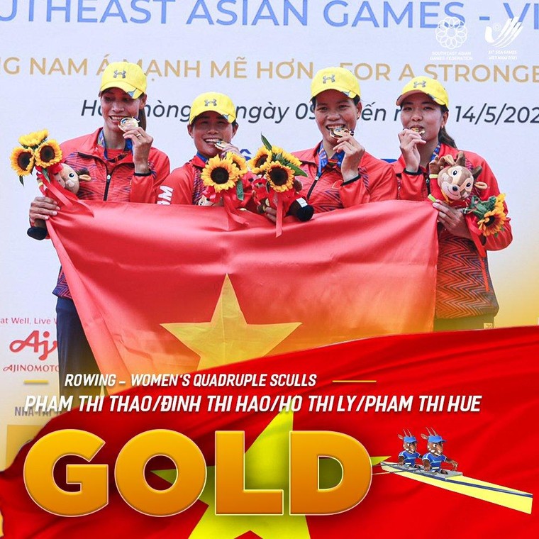 SEA Games 31: Việt Nam vươn lên đầu bảng xếp hạng huy chương ảnh 3