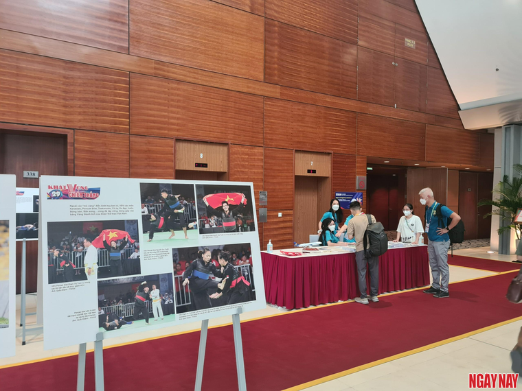 Trải nghiệm Trung tâm Báo chí SEA Games 31 tại Hà Nội ảnh 1