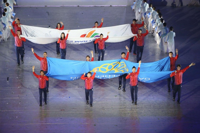 Khai mạc Đại hội thể thao Đông Nam Á qua ống kính phóng viên nước ngoài ảnh 5