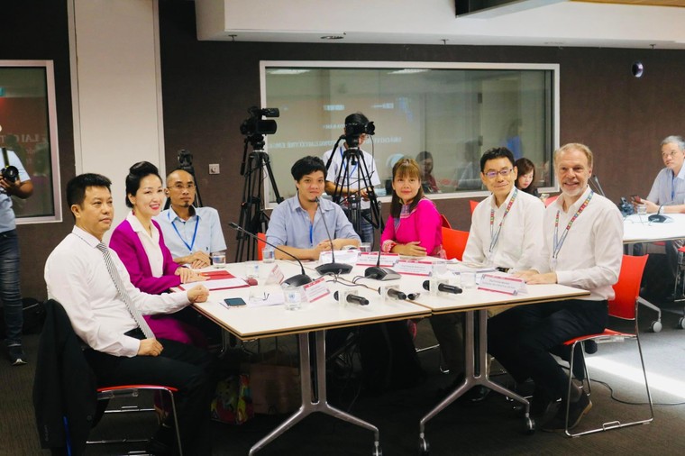 Thông điệp của TTK Hội Nữ trí thức Việt Nam tại tọa đàm Báo chí vì Bức tranh Tương lai có Trẻ em gái ảnh 8