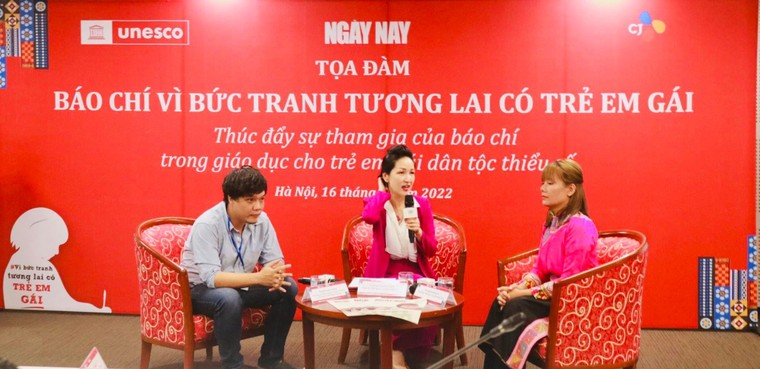 Thông điệp của TTK Hội Nữ trí thức Việt Nam tại tọa đàm Báo chí vì Bức tranh Tương lai có Trẻ em gái ảnh 7