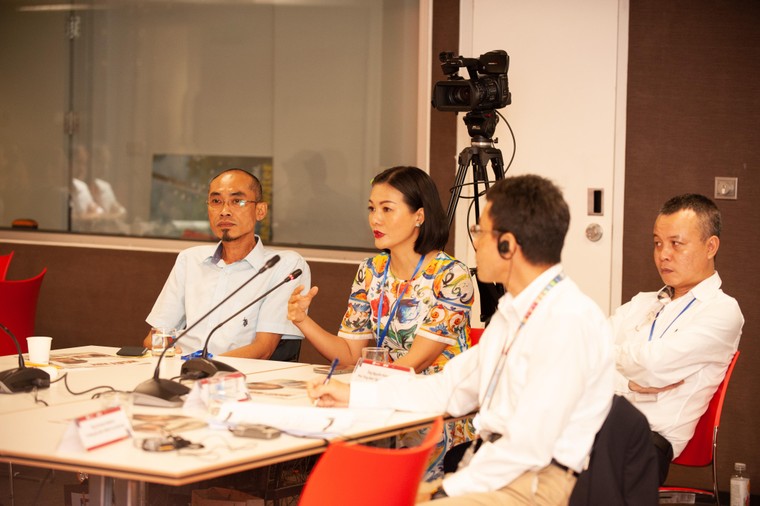 Diễn viên Hoàng Xuân: Nhà hoạt động xã hội cần báo chí ra đúng 'đề bài' ảnh 1