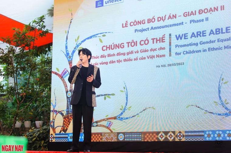 Isaac Hong và Phương Mỹ Chi chia sẻ cảm xúc khi đồng hành cùng dự án "Chúng tôi Có thể" của UNESCO ảnh 5