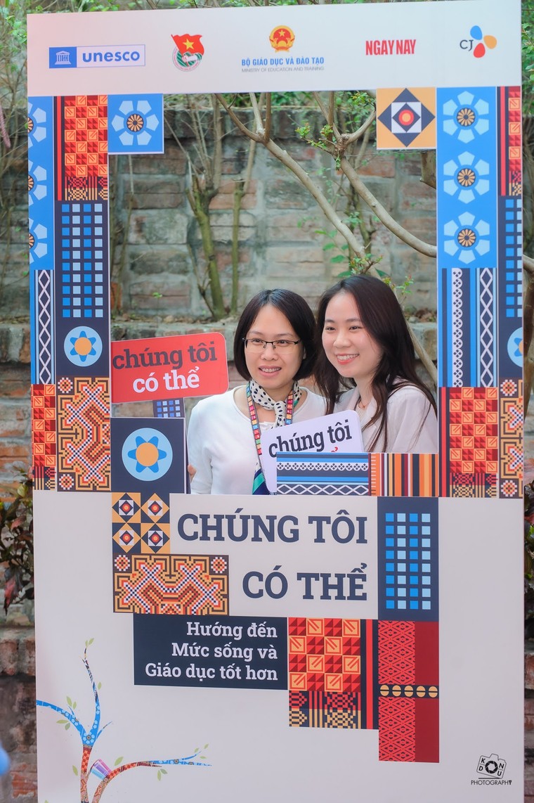 Những khoảnh khắc đẹp tại Lễ công bố dự án "Chúng tôi Có thể" giai đoạn II của UNESCO ảnh 11