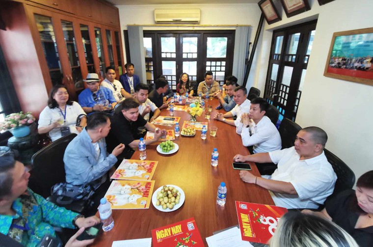 Tạp chí Ngày Nay tiếp đón Cơ quan Điều phối Quốc gia các Câu lạc bộ UNESCO Philippines ảnh 1