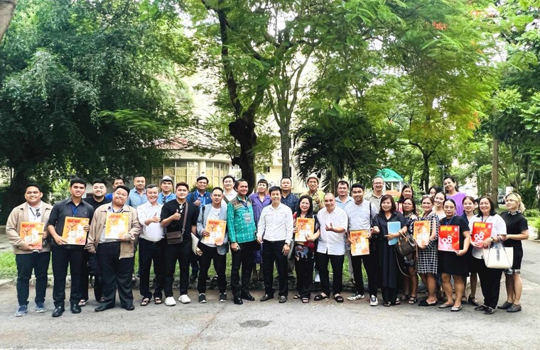 Tạp chí Ngày Nay tiếp đón Cơ quan Điều phối Quốc gia các Câu lạc bộ UNESCO Philippines ảnh 3