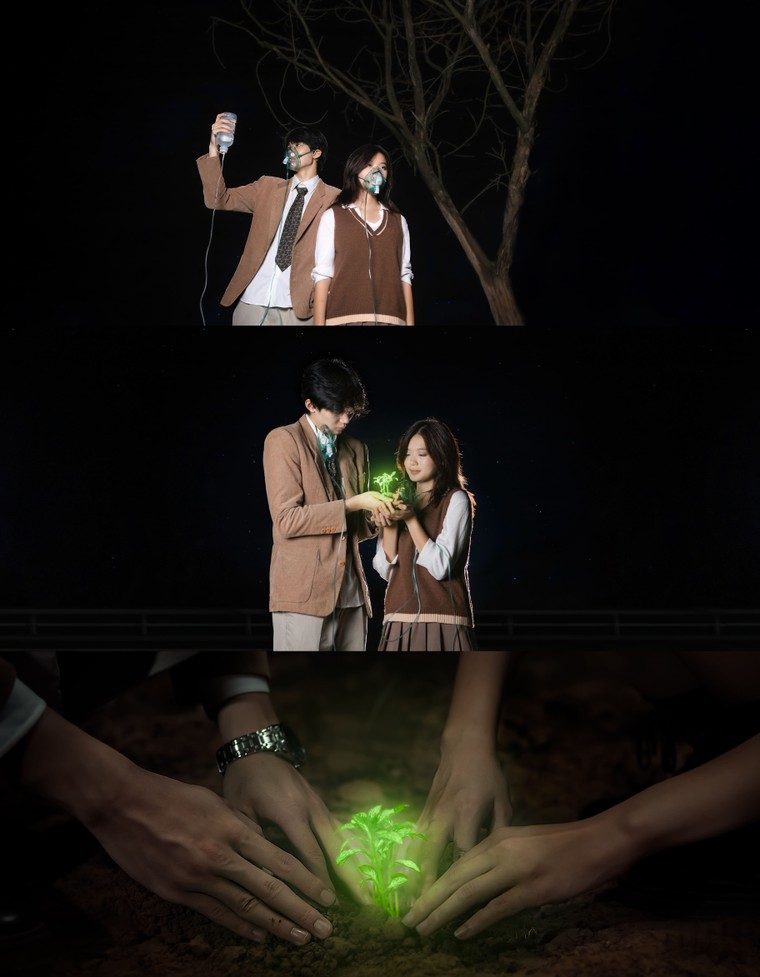 Sức sáng tạo và nhiệt huyết của sinh viên trường Báo qua bộ ảnh "Illumination" ảnh 3