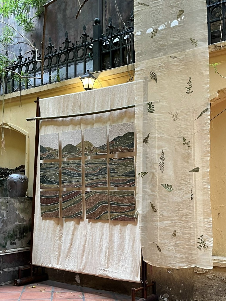 Mãn nhãn với đám rước dâu thời Nguyễn tại Triển lãm “Tay trong Tay” ảnh 14