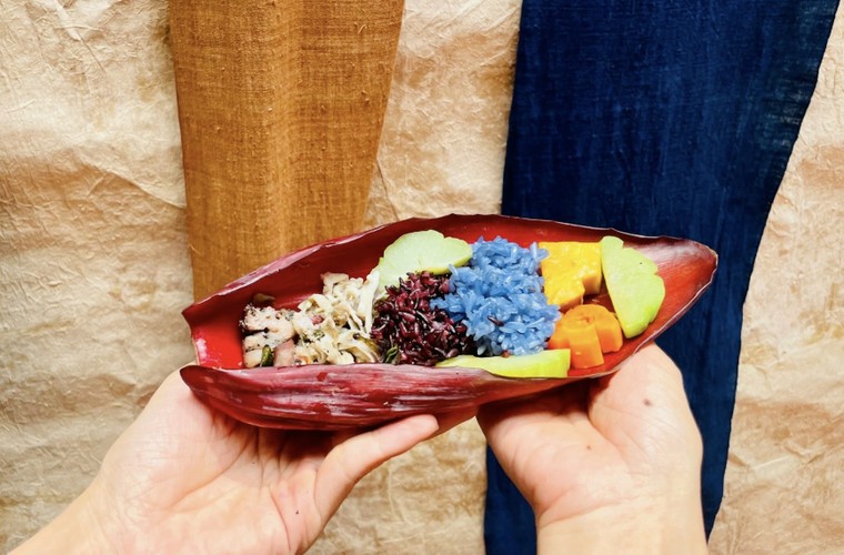 Mãn nhãn với đám rước dâu thời Nguyễn tại Triển lãm “Tay trong Tay” ảnh 19