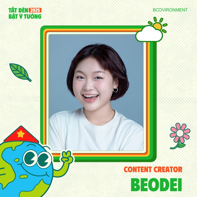 Thế hệ Tiếp nối xanh: Công bố những nghệ sĩ, KOL đồng hành cùng Tắt đèn Bật ý tưởng 2025 ảnh 16