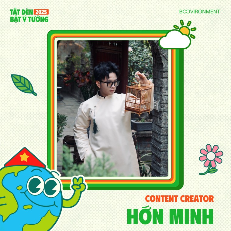 Thế hệ Tiếp nối xanh: Công bố những nghệ sĩ, KOL đồng hành cùng Tắt đèn Bật ý tưởng 2025 ảnh 7