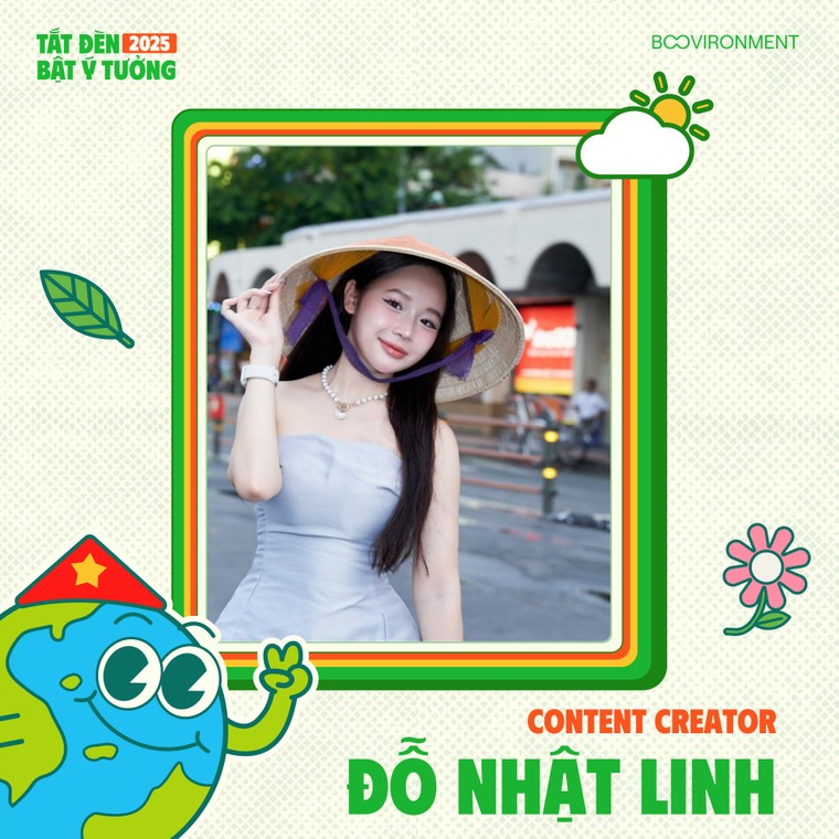 Thế hệ Tiếp nối xanh: Công bố những nghệ sĩ, KOL đồng hành cùng Tắt đèn Bật ý tưởng 2025 ảnh 10