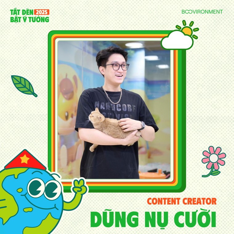 Thế hệ Tiếp nối xanh: Công bố những nghệ sĩ, KOL đồng hành cùng Tắt đèn Bật ý tưởng 2025 ảnh 5