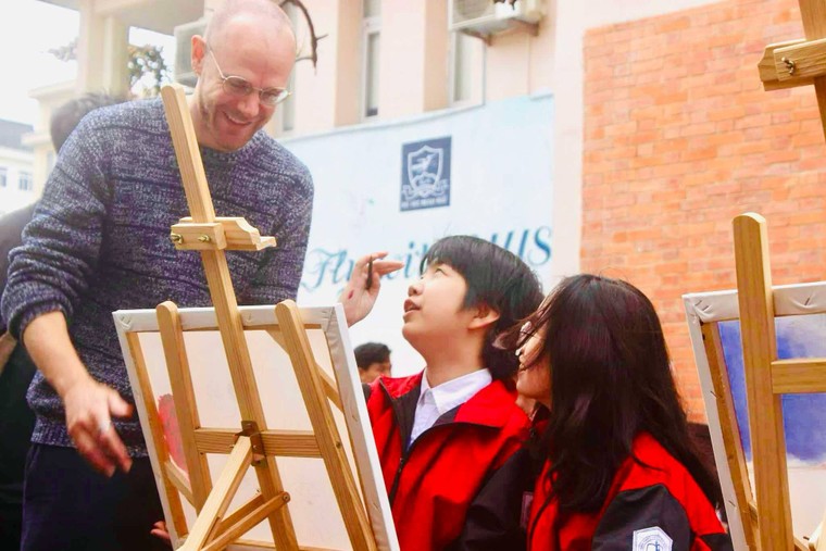 Hơn 1000 tác phẩm hội họa từ 17 quốc gia: trẻ em Việt khắp thế giới vẽ về Việt Nam bằng cả trái tim ảnh 3