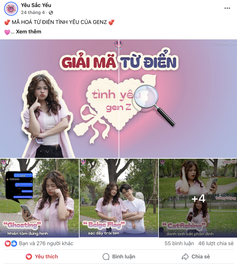“Yêu Sắc Yếu” - Dự án khắc họa tình yêu GenZ đầy màu sắc ảnh 1
