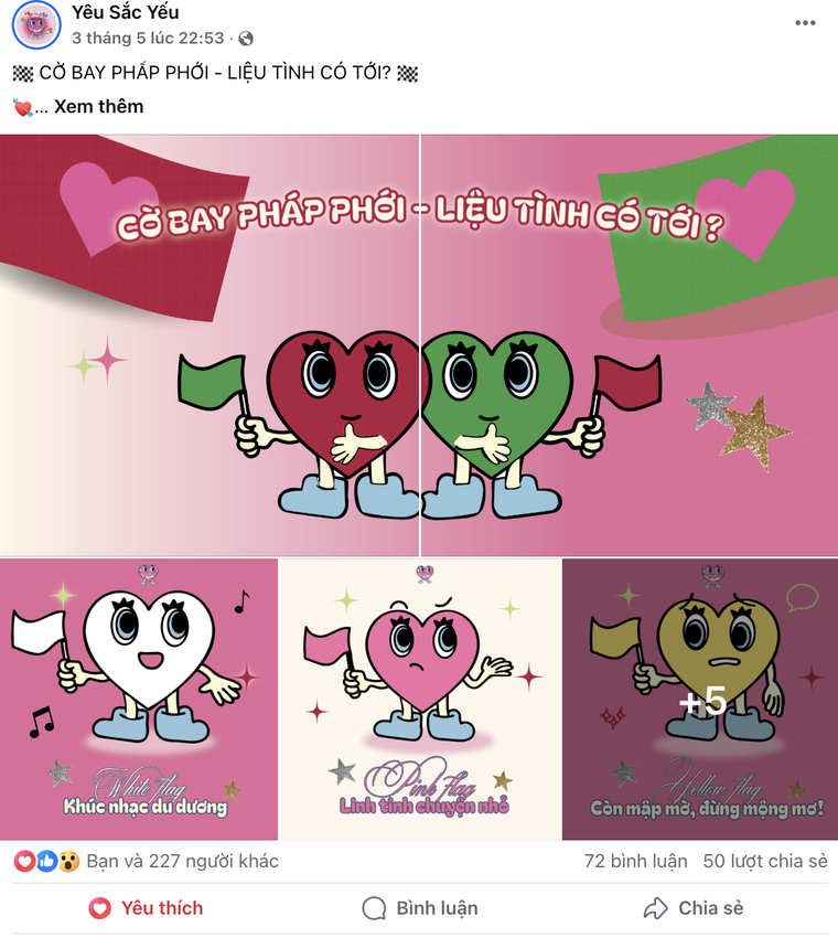 “Yêu Sắc Yếu” - Dự án khắc họa tình yêu GenZ đầy màu sắc ảnh 2