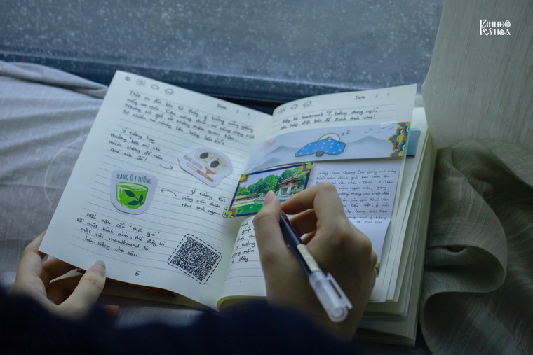 Đạo học bước vào thế giới cảm xúc của sĩ tử qua cuốn sổ "Viết lên trời xanh" ảnh 3