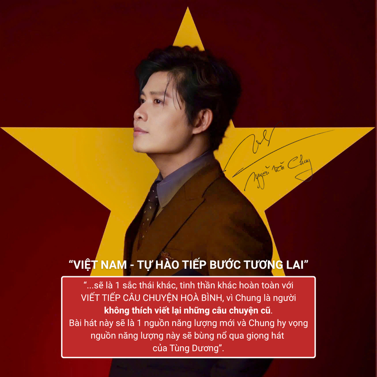 Nguyễn Văn Chung ra mắt ca khúc mới “Việt Nam – Tự hào tiếp bước tương lai” chào mừng Quốc khánh ảnh 1