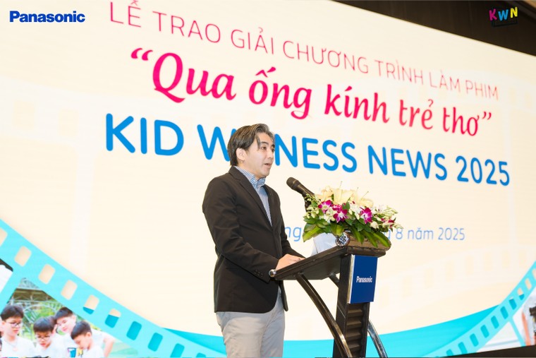 16 bộ phim xuất sắc của các “nhà làm phim nhí” đã được Panasonic vinh danh trong Buổi lễ trao giải chương trình làm phim Qua ống kính trẻ thơ – Kids Witness News 2025 ảnh 1