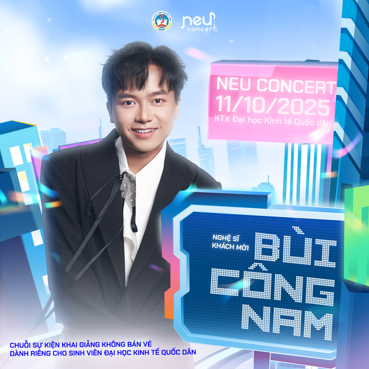 NEU Concert 2025: sẵn sàng khởi động cùng dàn nghệ sĩ chất lượng ảnh 4