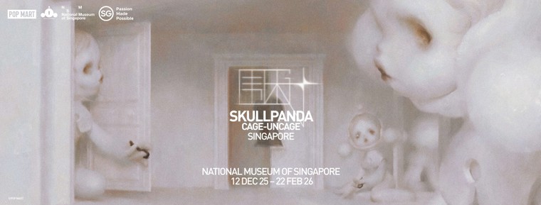 Triển lãm SKULLPANDA: cage-uncage ra mắt công chúng quốc tế tại Bảo tàng Quốc gia Singapore ảnh 1