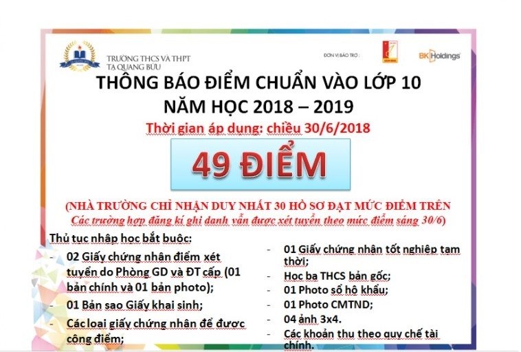 Yêu cầu trường Tạ Quang Bửu hoàn trả các khoản thu phí khi học sinh rút hồ sơ ảnh 2