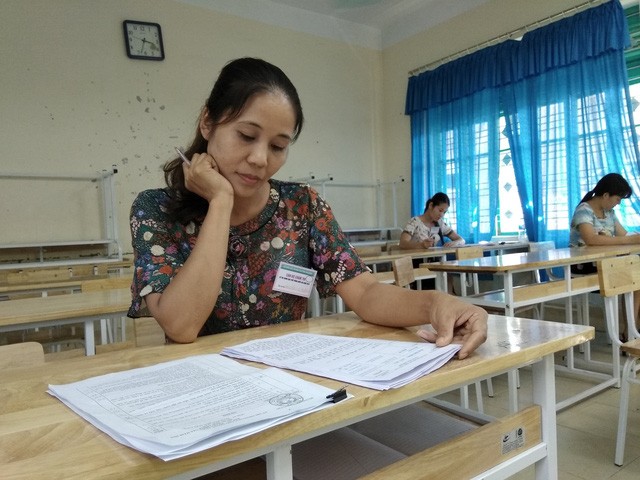 Thuê nhà nghỉ chấm thi trắc nghiệm THPT quốc gia 2018 ảnh 4