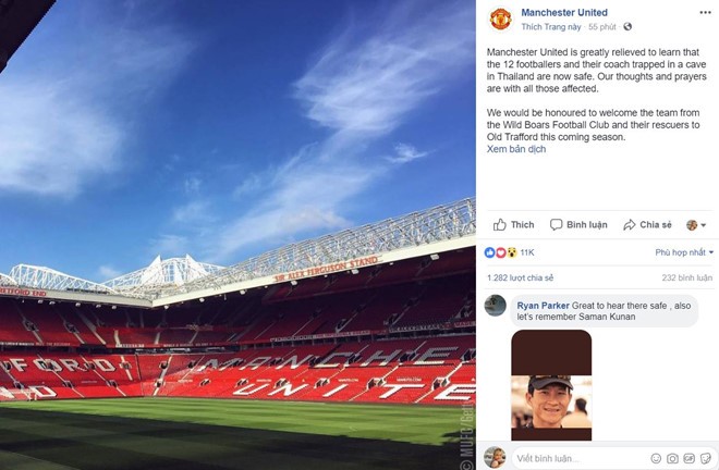 Lãnh đạo thế giới liên tiếp gửi lời chúc mừng đến đội bóng Thái Lan ảnh 2