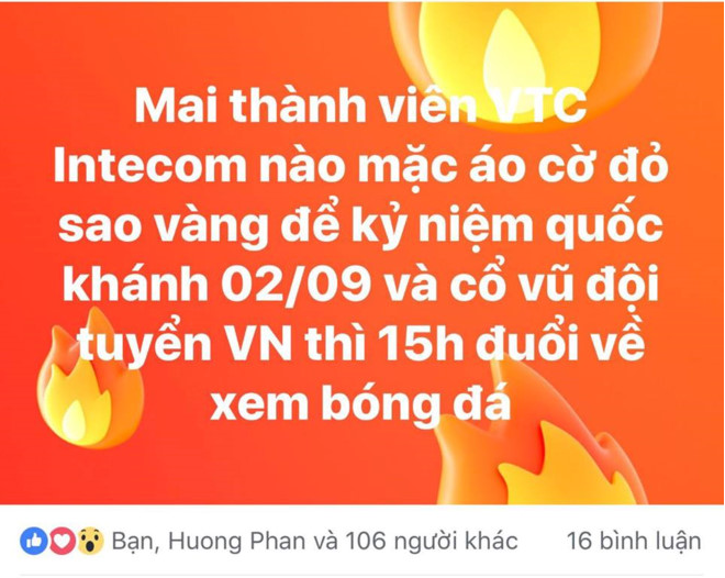Nhiều công ty cho nhân viên nghỉ làm để cổ vũ Olympic Việt Nam ảnh 3