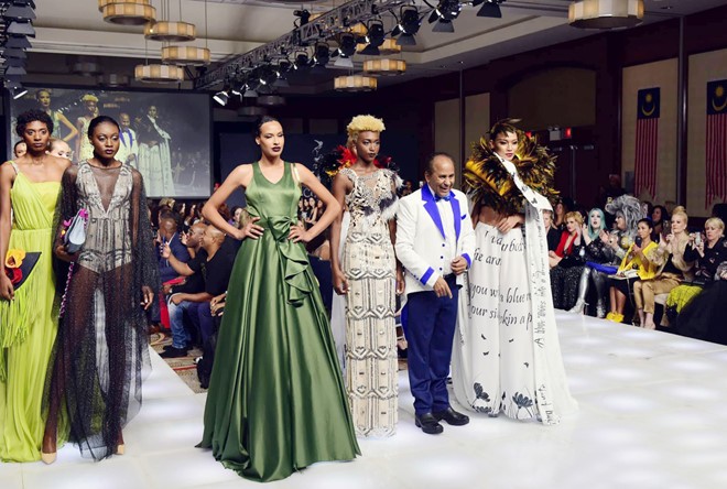 Siêu mẫu Việt nào làm vedette tại tuần lễ thời trang Couture New York?