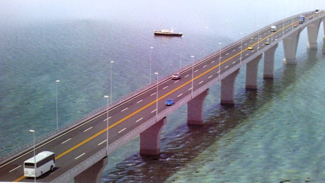 Cây cầu có bao nhiêu đốt dầm?