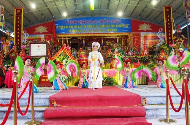 Lễ hội Cầu Ngư được công nhận là di sản văn hóa phi vật thể quốc gia ảnh 2