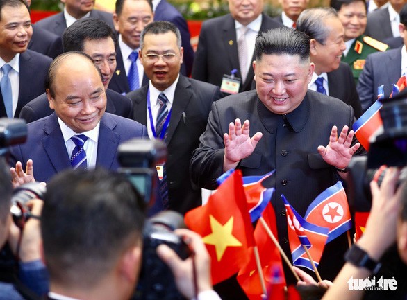 Ảnh: Thủ tướng Nguyễn Xuân Phúc tiếp Chủ tịch Kim Jong-un ảnh 4