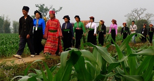 Độc đáo lễ hội Cầu mưa của người Thái trắng ảnh 1