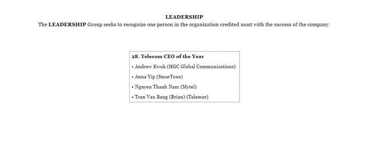 Những sản phẩm số của Viettel có trong top 3 sản phẩm sáng tạo nhất Châu Á ảnh 1