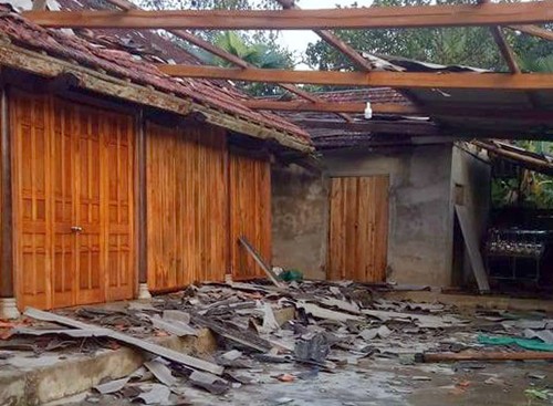 Mưa đá, gió lốc gây thiệt hại nặng nề tại Nghệ An, Hà Tĩnh ảnh 2