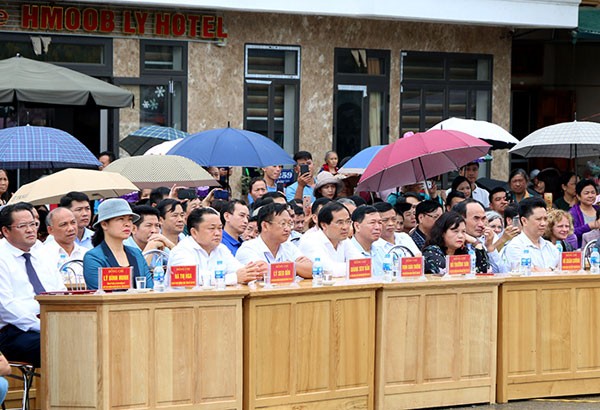 Khai mạc Festival Vó ngựa cao nguyên trắng Bắc Hà ảnh 1