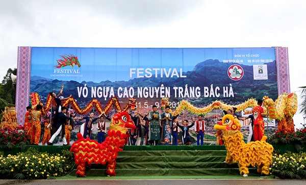 Khai mạc Festival Vó ngựa cao nguyên trắng Bắc Hà ảnh 2