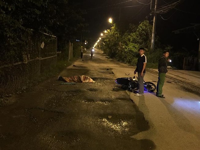 Nam thanh niên chạy xe máy thiệt mạng vì vấp ổ gà ảnh 1