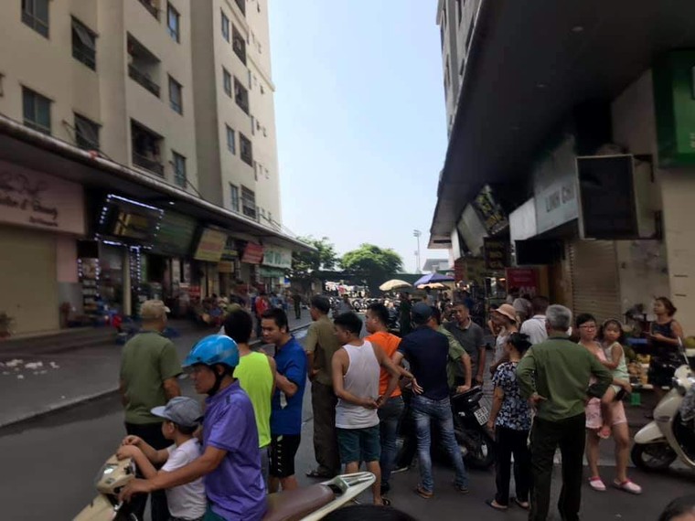 Nổ ở chung cư Linh Đàm, nhiều người bị thương ảnh 1