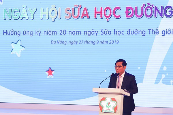 Tưng bừng Ngày hội sữa học đường Đà Nẵng ảnh 1
