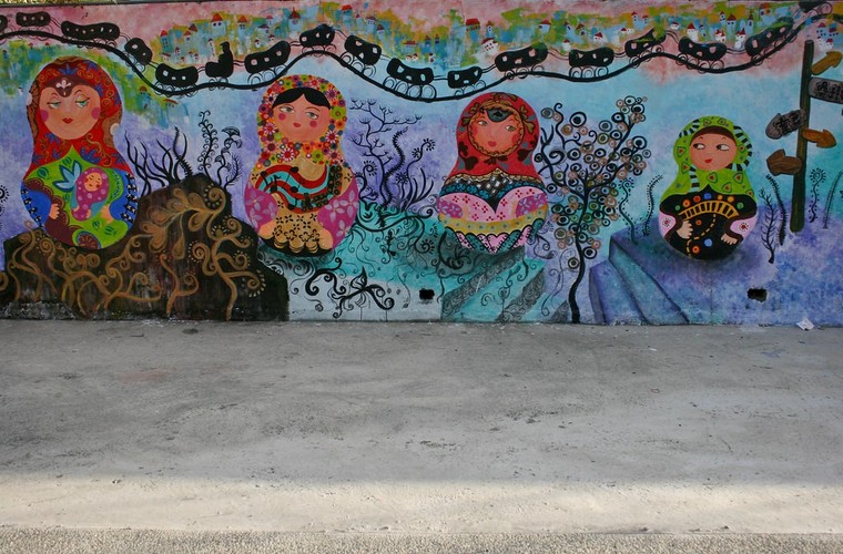 Ấn tượng những tác phẩm nghệ thuật đường phố độc đáo tại Cao Hùng ảnh 1