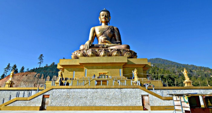 Tượng phật nào nổi tiếng ở Thimphu?