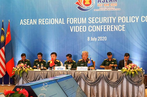 Hội nghị trực tuyến Chính sách an ninh Diễn đàn khu vực ASEAN tại Hà Nội ảnh 1