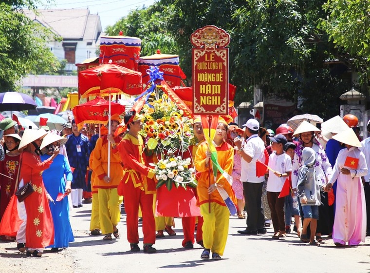 Khánh thành Đền tưởng niệm Vua Hàm Nghi ảnh 2