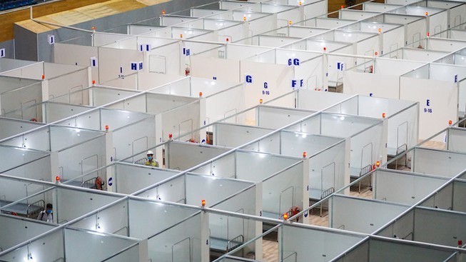 Nhìn lại những kỳ tích xây dựng bệnh viện dã chiến khắp thế giới ảnh 11