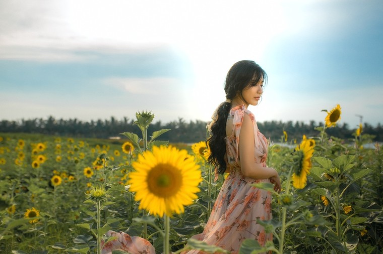 Đồi hoa mặt trời Ecopark khoe sắc đón thu sang ảnh 9