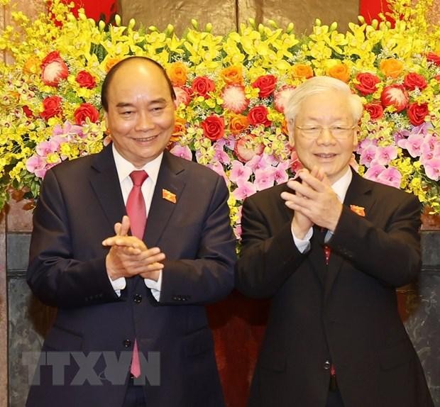 Tổ chức trọng thể lễ bàn giao công tác của Chủ tịch nước ảnh 1