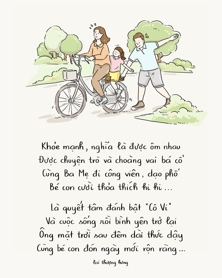 Mong muốn về cuộc sống khỏe mạnh của trẻ em trong mùa dịch qua góc nhìn hội họa ảnh 6